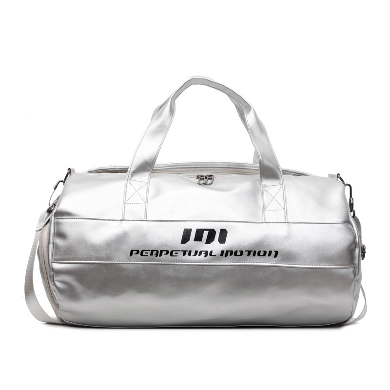 wholesale large capacity gym bag dry wet separation sports handbag trendy soft leather textured cross-body boarding travel bag Application Scenario