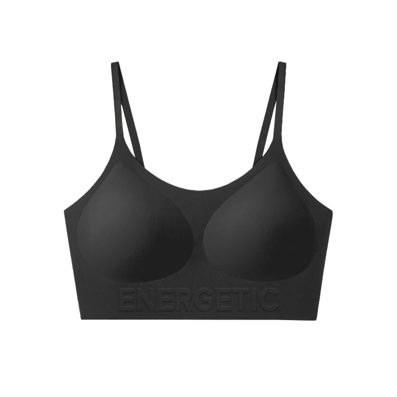 lucky hot seamless liquid foundation underwear women's invisible dressing impermeable comfortable wireless push up support spaghetti strap bra Specification drawing