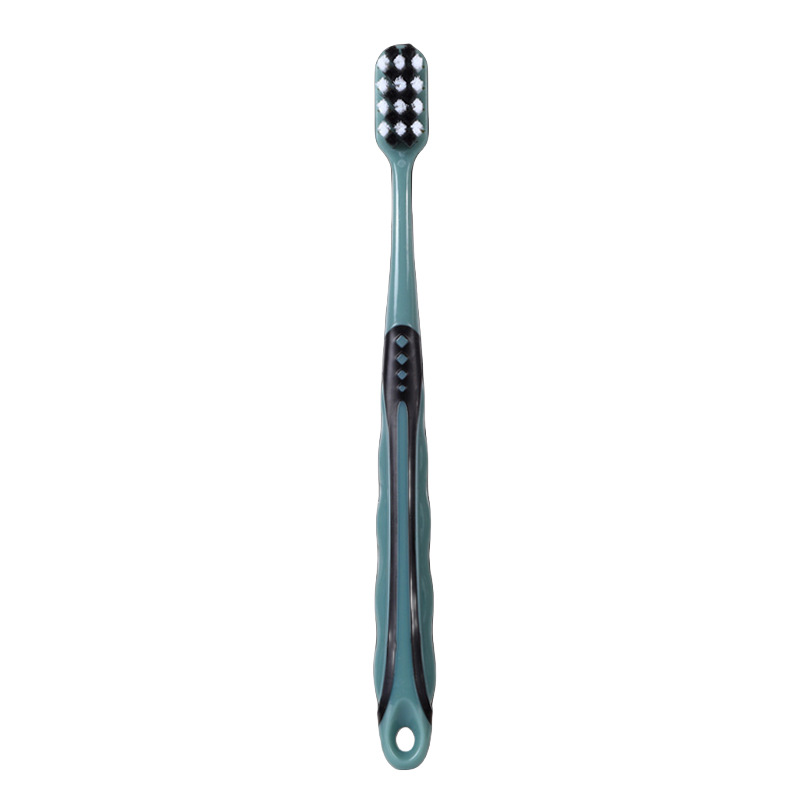 new wave type medium hard bristle toothbrush high-grade spiral dupont bristle toothbrush deep cleaning men's adult toothbrush Item Picture