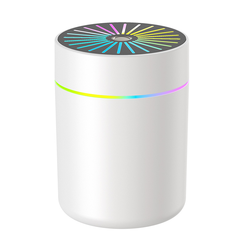 25 years cross-border new arrival small running volume colorful humidifier usb car mute hydrating atmosphere atomizer mini full figure