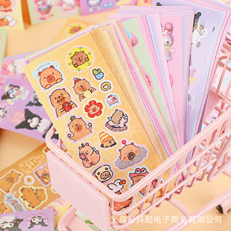 beautiful princess dressing up stickers girls' cute cartoon scene changing decoration dressing show educational toy material Application Scenario