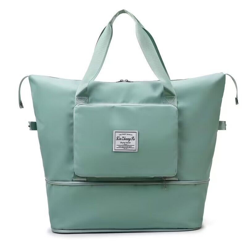 foldable large capacity travel bag dry wet separation swimming yoga fitness bag student travel short distance luggage bag full figure