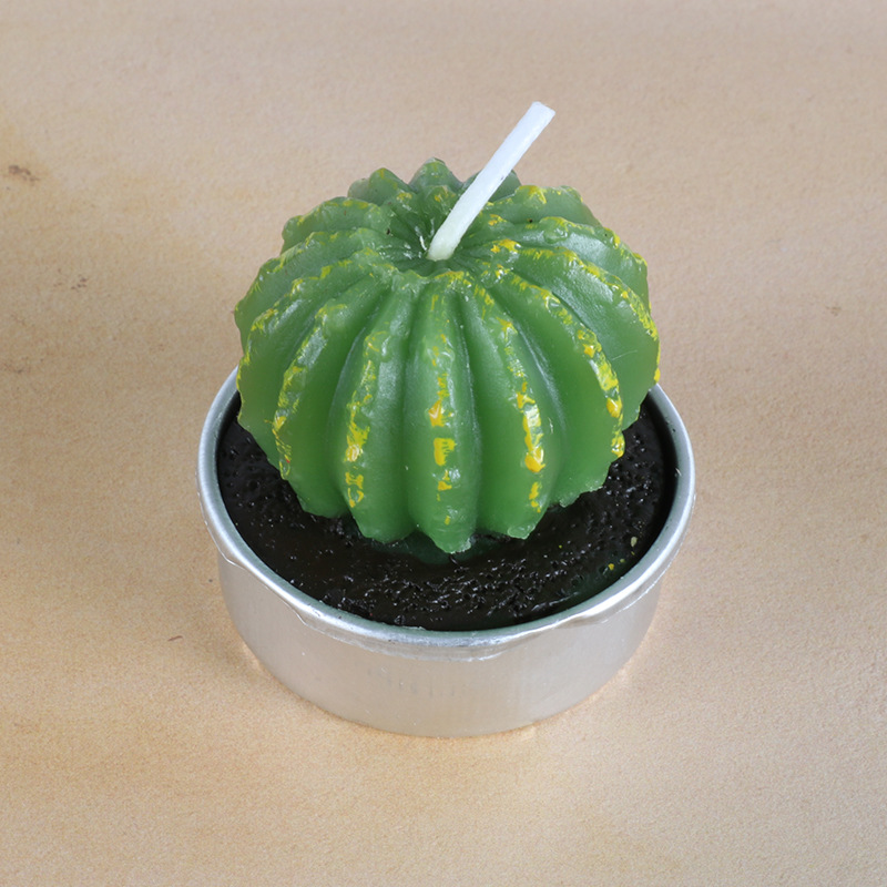 new artificial succulent pant candle rose candle 44 product combination special-shaped paraffin wax candle wholesale Specification drawing