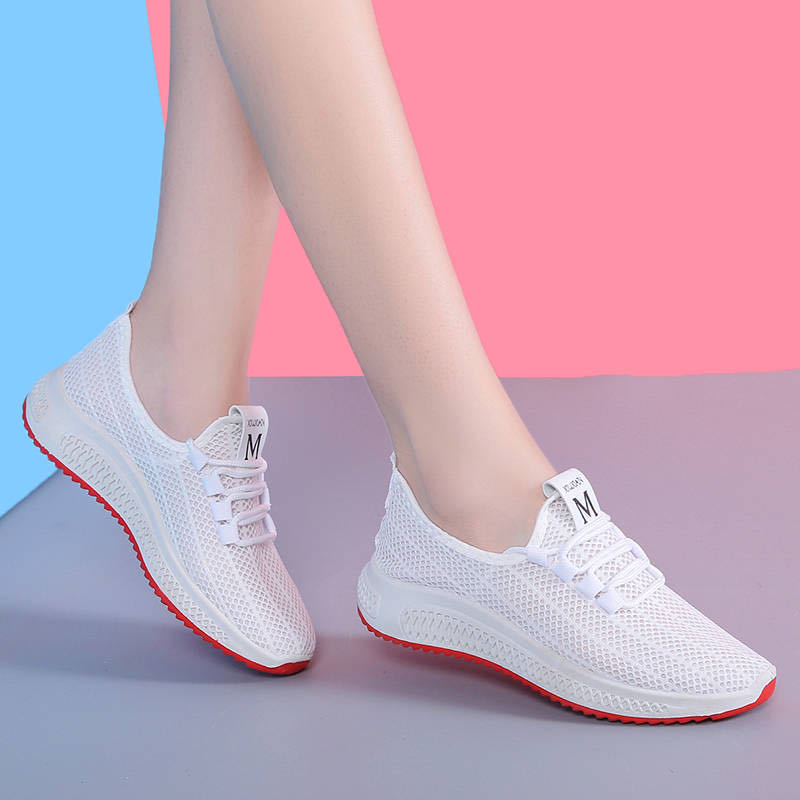 foreign trade leisure cloth shoes women's new sports shoes women's shoes summer pumps female tennis shoes street vendor shoes supply trendy sneakers Application Scenario