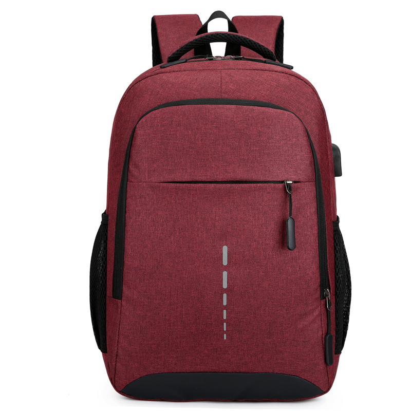 backpack men's niche schoolbag college student female 15-inch computer bag men's multifunctional travel bag essential backpack details Picture