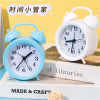 cartoon alarm clock creative bedroom bedside little alarm clock living room digital plastic clock student shuangling decorative small desk clock Item Picture