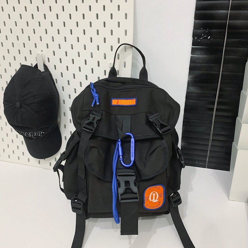 fashion brand outdoor mountaineering bag special-interest design schoolbag unisex waterproof youth hiking backpack travel backpack Specification drawing