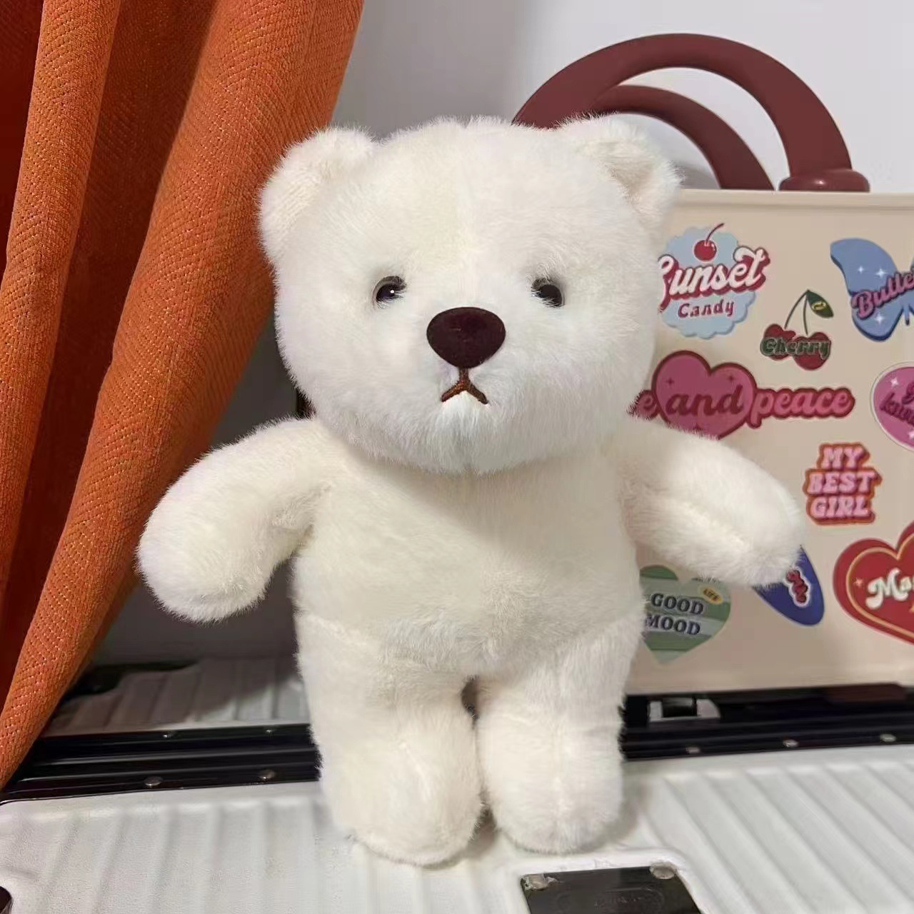 cute shark transformation little bear plush doll teenage girl's romance doll cloth doll toy birthday gift for girl friend girlfriends details Picture