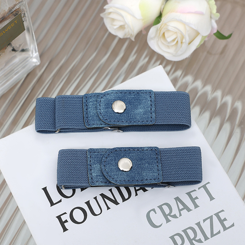 lazy belt women's 2025 new jeans waist-tight artifact waist circumference small elastic waist of trousers tightening adjustable belt Application Scenario