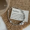 saiina s925 sterling silver korean style niche design cat's eye bead bracelet korean style fashion retro jewelry details Picture