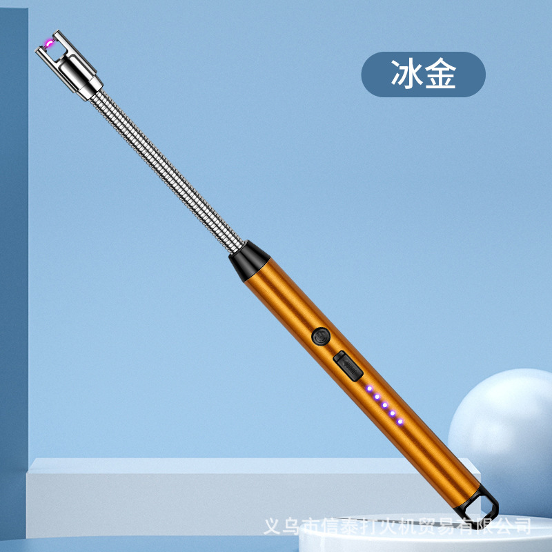 gas stove pulse igniter electronic gun gas stove lighter long handle charging arc point moxibustion special full figure