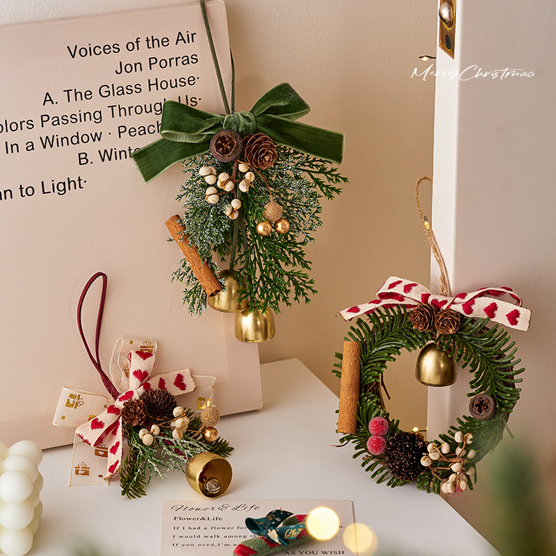 2025 new christmas decorations jingling bell garland pendant christmas tree decorations atmosphere scene ornaments Application Scenario