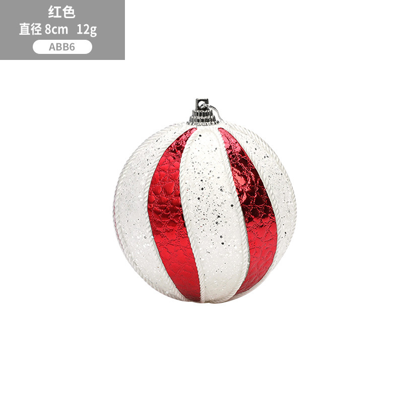 cross-border new red and white foam pendant crutch candy lollipop christmas tree window hanging piece pendant decorations details Picture
