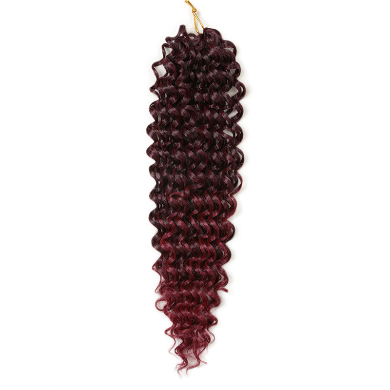 african curly wig crochet beach curl synthetic knit crochet latin american curly wig Specification drawing