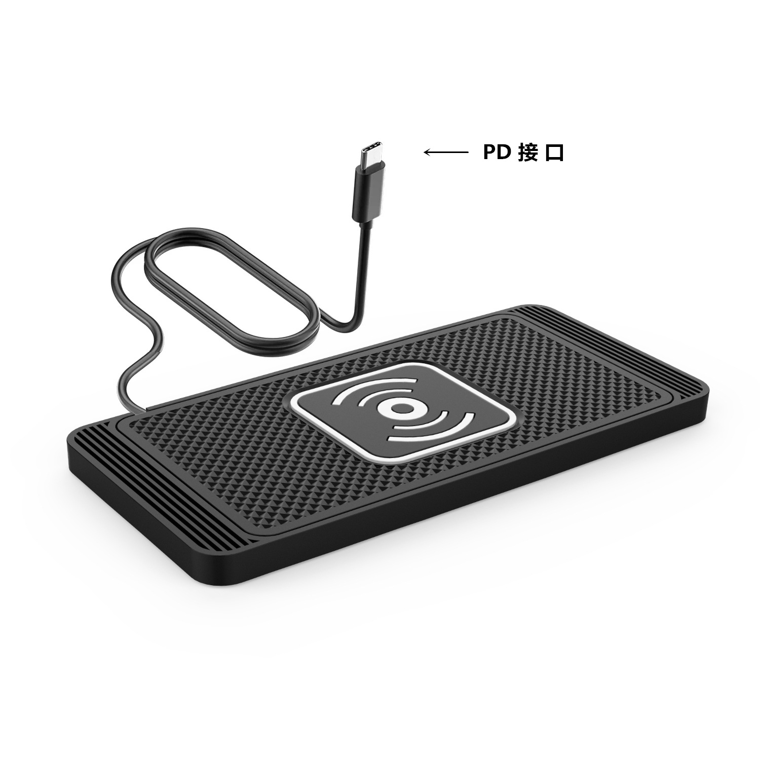 foreign trade cross-border car wireless charger 15w induction suitable for huawei apple samsung fast charge wireless fast charge details Picture