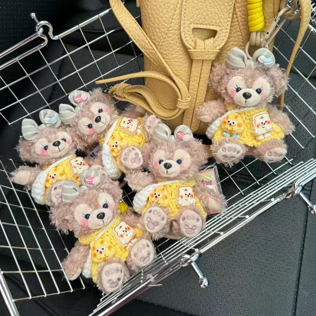 popular shelliemay plush doll cute rose rose girls' gifts doll couple bags keychain pendant full figure