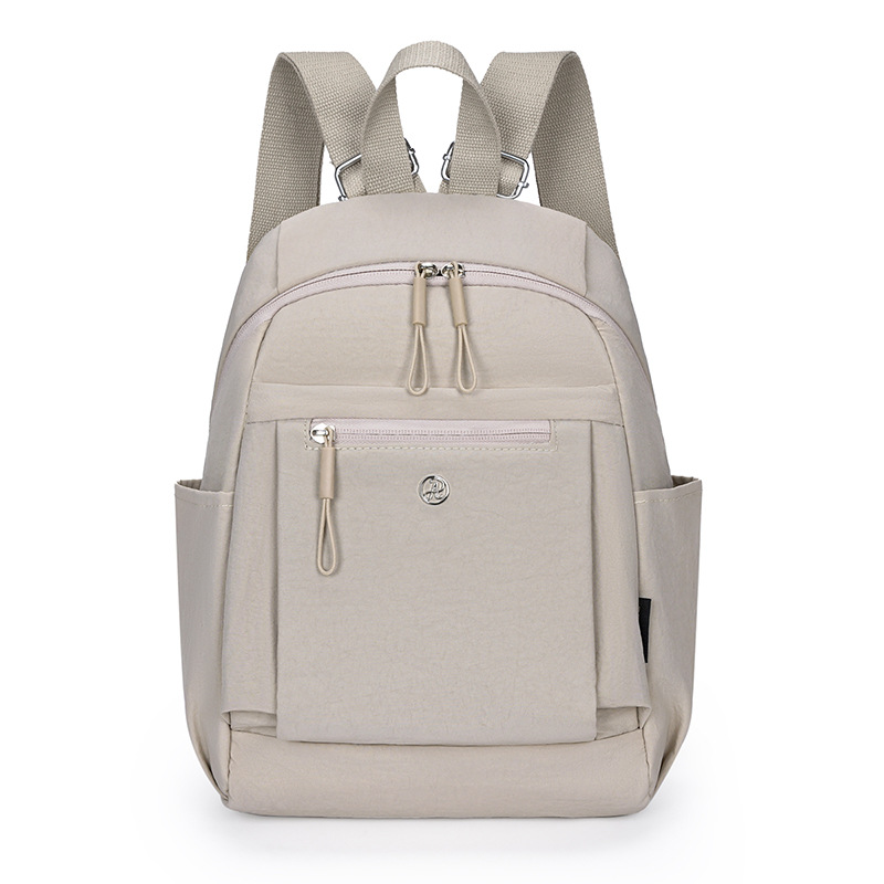 cross-border delivery women's backpack casual travel backpack large capacity nylon waterproof portable all-match schoolbag for women Item Picture