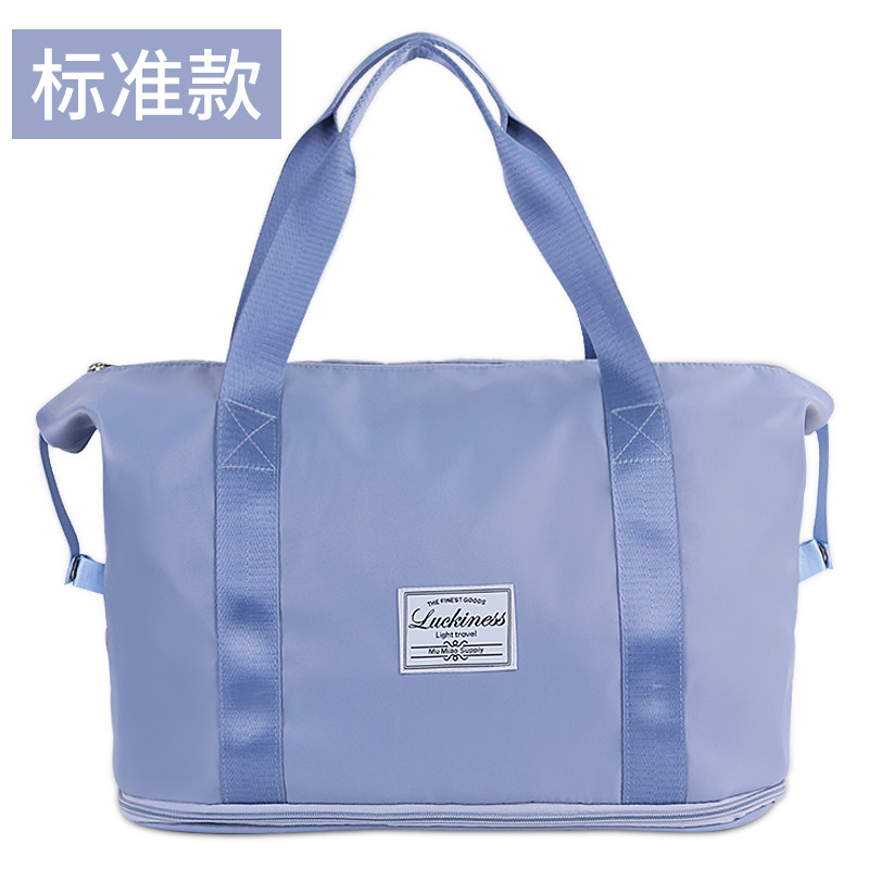 travel bag for women short-distance luggage bag portable large capacity storage bag foldable and portable travel bags buggy bag Specification drawing