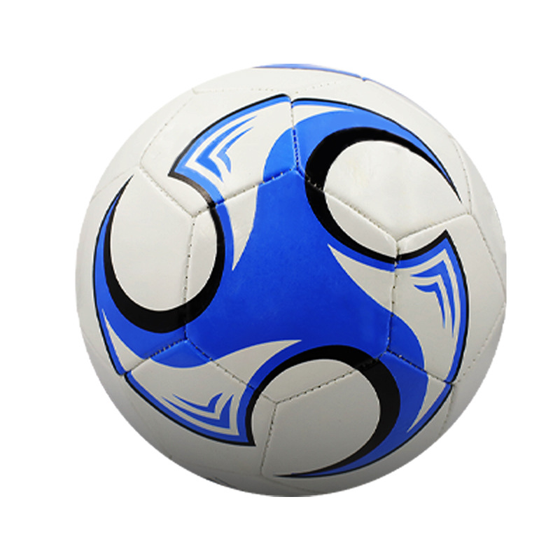 football wholesale children no. 4 no. 5 no. 3 adult primary and secondary school students training competition world cup black and white pvc machine sewing pu full figure