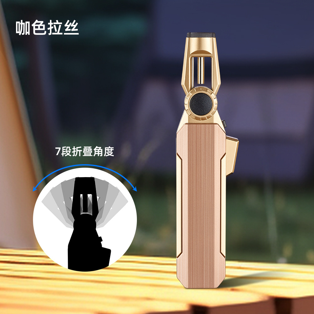 jobon foldable kitchen igniter windproof outdoor barbecue spray gun type gas lighters points smoke pipe Specification drawing