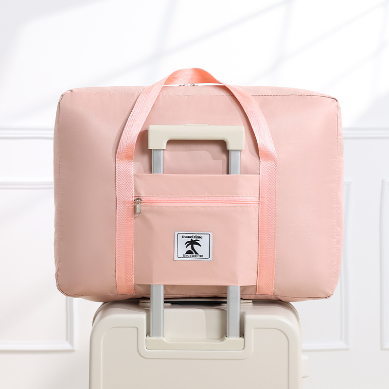 runhui twill coconut standard buggy bag large capacity travel handbag moving luggage bag quilt buggy bag full figure