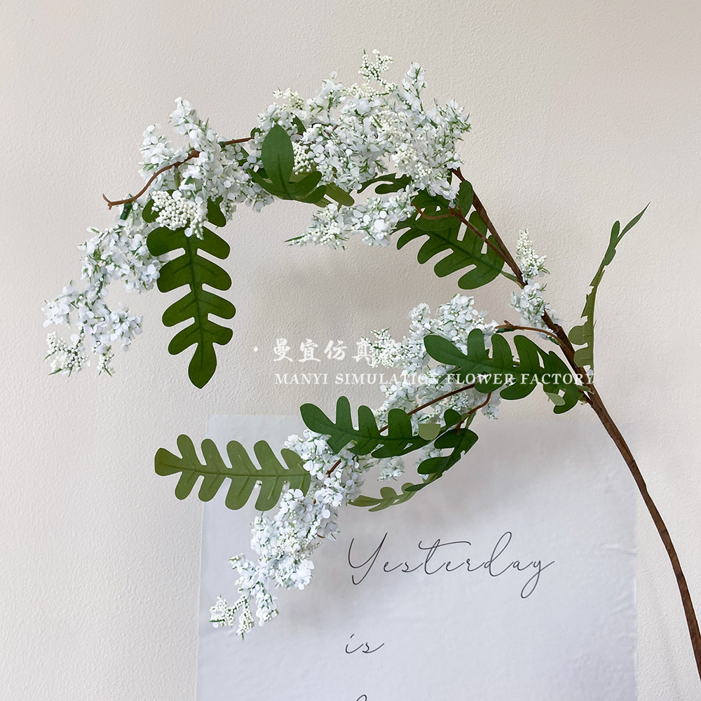 huaihua huairui artificial flower advanced sense realistic retro fake flower living room table decorations wedding celebration decoration silk flower landscape full figure
