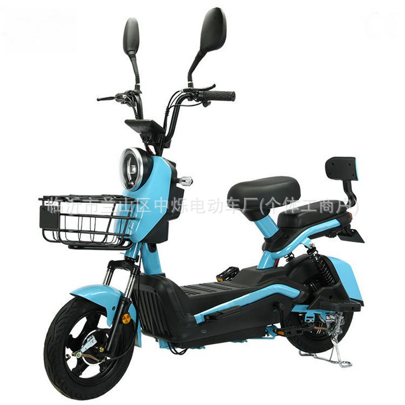 factory wholesale electric car cool station tram commuter men and women pedal bike lightweight lead-acid battery car Application Scenario