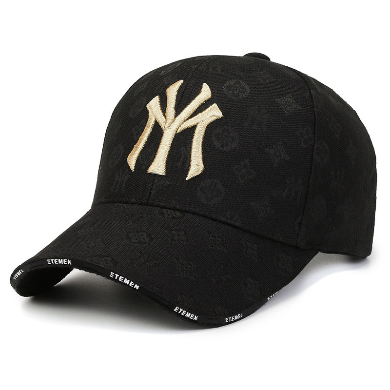 2025 new hat minority all-match texture fashion brand alphabet peaked cap sun protection hat korean style baseball cap wholesale full figure