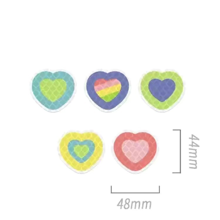 diamond grade reflective sticker night anti-collision warning label car electric bicycle helmet cover scratches decorative stickers full figure