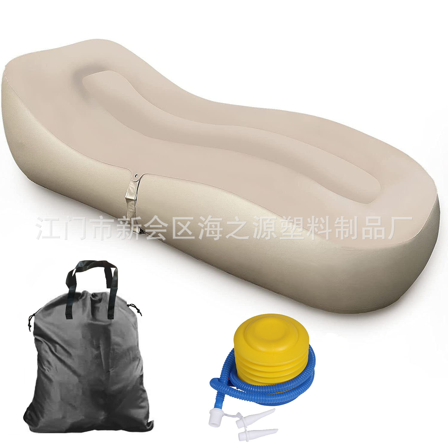 automatic inflatable sofa outdoor sports lazy sofa bed foldable and portable camping camping sofa Specification drawing