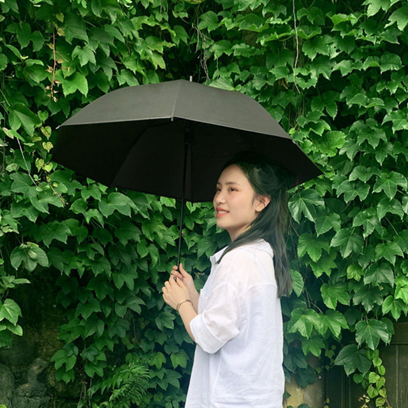 transparent umbrella large wholesale disposable plastic long handle automatic sunny umbrella printed logo children advertising gift umbrella Application Scenario