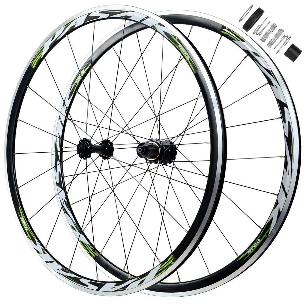 aluminum alloy four bearing road bicycle wheelset 700c dt planetary ratchet 54t bicycle wheel 11 speed c brake v-brake Specification drawing