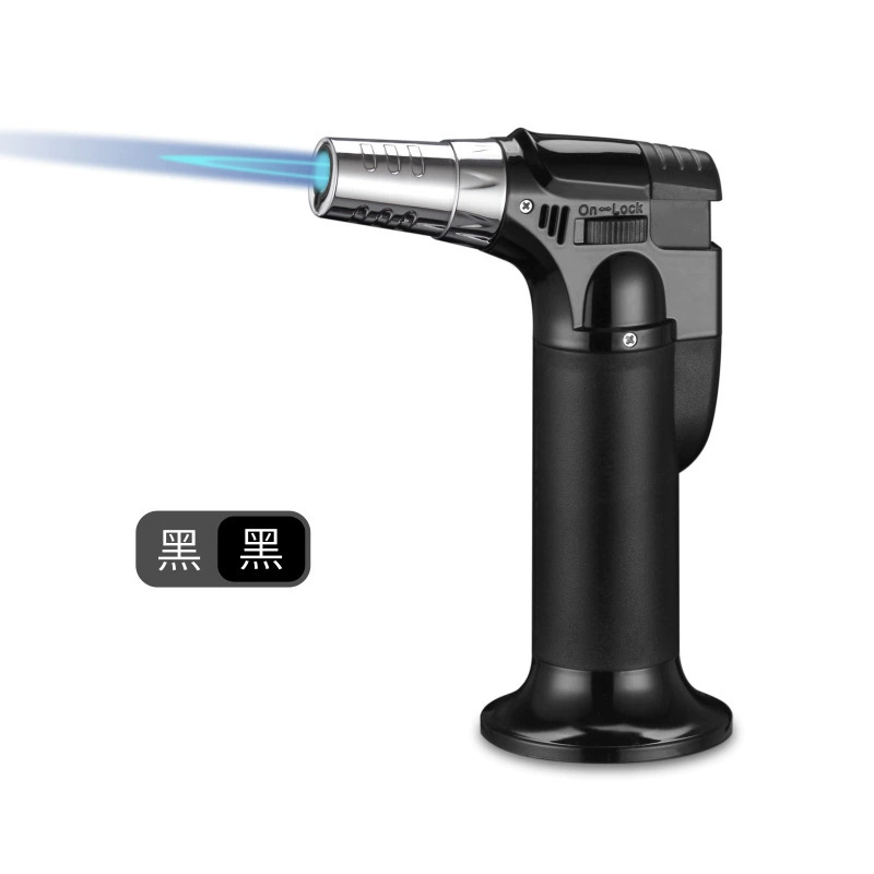 factory wholesale windproof moxibustion lighter inflatable igniter cigar mosquito-repellent incense special welding gun spray gun long handle details Picture