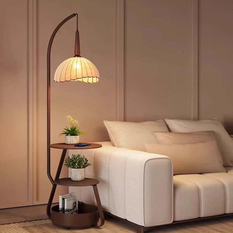 floor lamp antique style bedroom bedside table integrated grapefruit lamp living room sofa atmosphere tea table fishing lamps Specification drawing