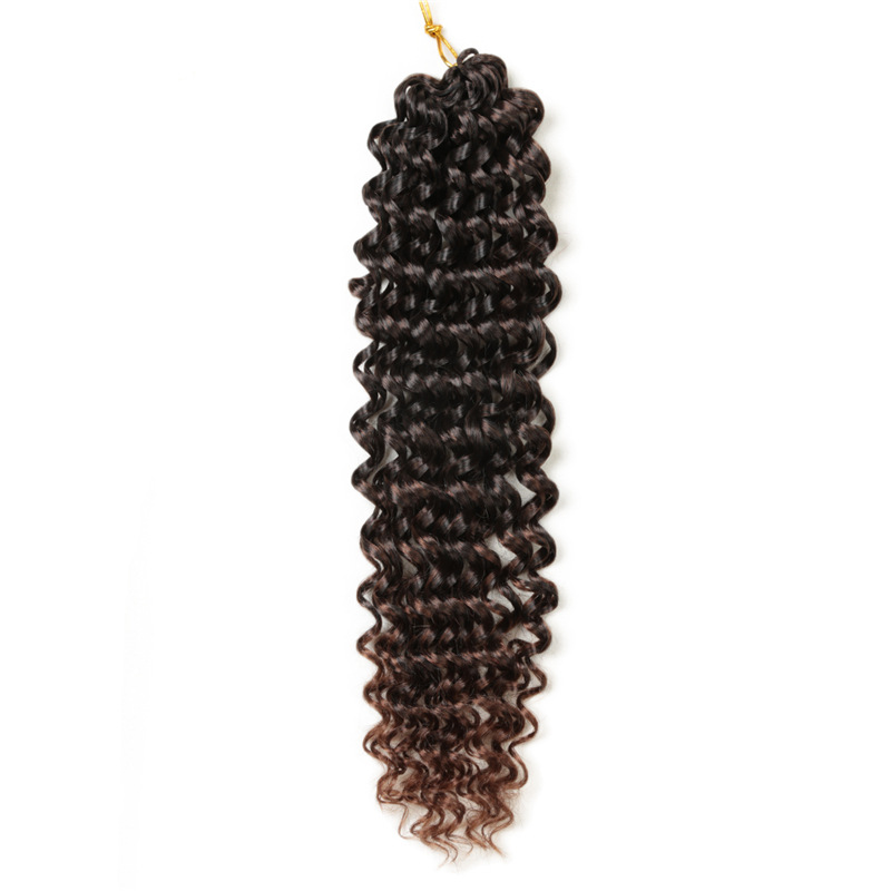 african curly wig crochet beach curl synthetic knit crochet latin american curly wig Application Scenario
