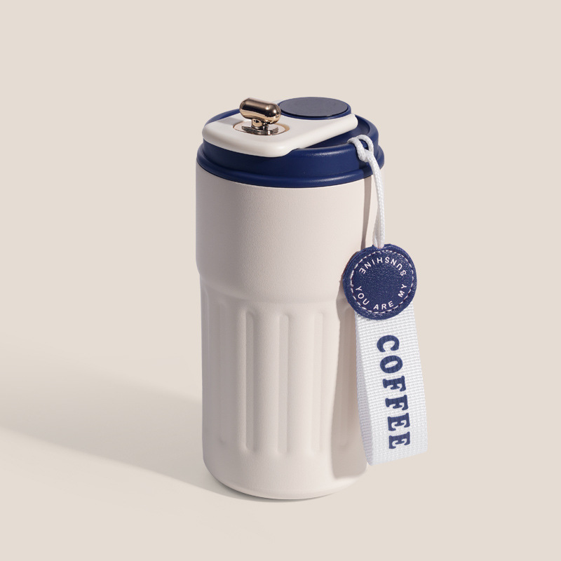 spot goods 316 stainless steel cup 2025 new thermos cup gift box lanyard water cup gift gift smart coffee cup details Picture