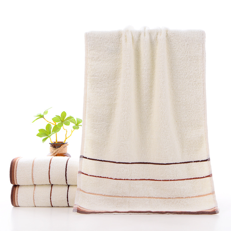 thickened cotton towel factory creative gift all cotton plain color face washing face towel absorbent daily necessities home logo Specification drawing