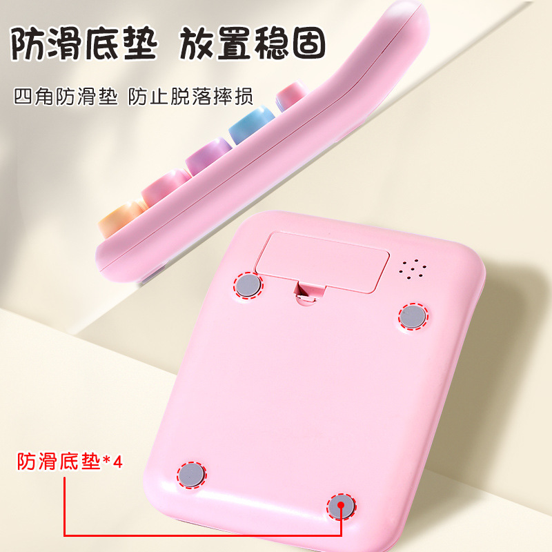 calculator dopamine candy color good-looking calculator multifunctional calculator college student children student only Application Scenario