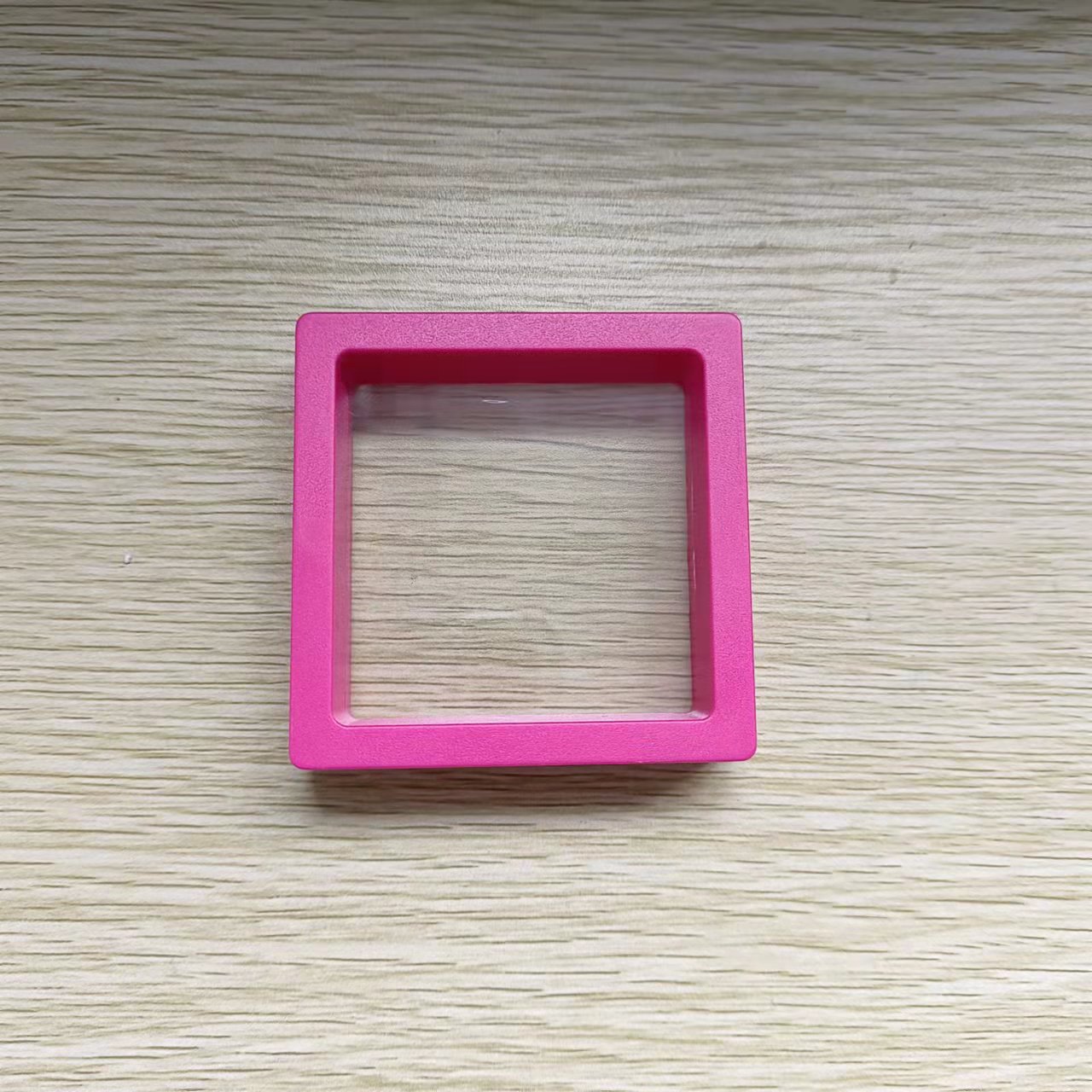 jewelry storage box pe film suspension box transparent display necklace ring earrings color packaging jewelry gift box Specification drawing