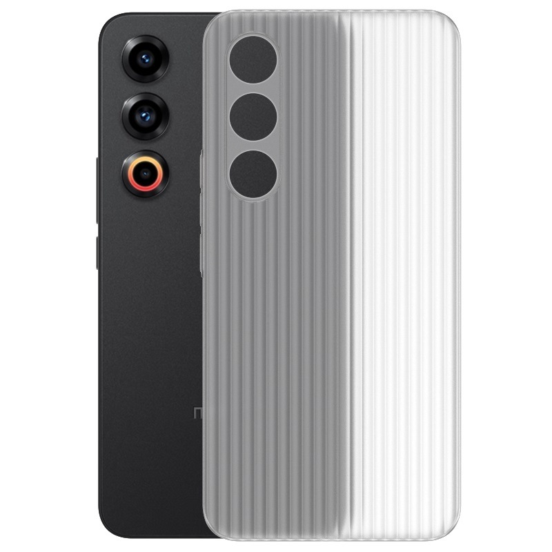 applicable fine hole meizu 21 21pro corrugated grating luggage frosted pp phone case non-yellow light and seamless Specification drawing