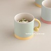 ok maji good-looking simple mug ceramic niche couple cup household drinking oats dessert cup Application Scenario