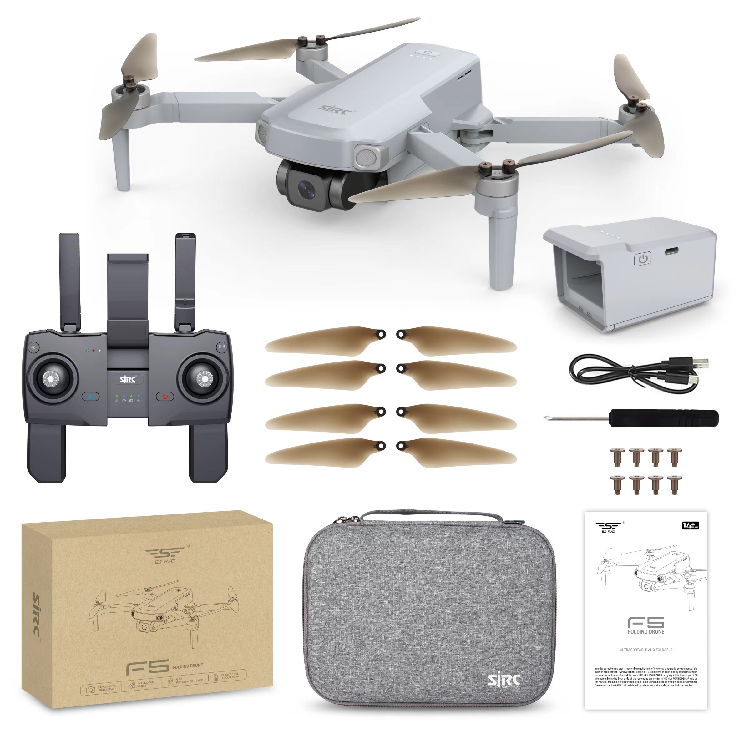 SJRC 世季科技/F5/GPS无人机/GPS DRONE