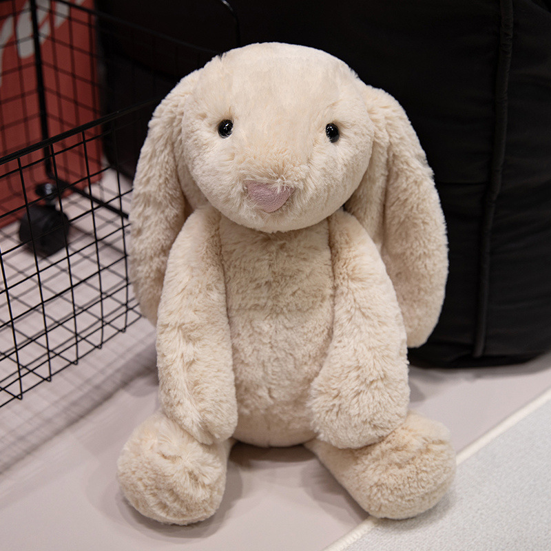 cross-border rabbit doll little white rabbit doll bugs bunny plush toy children baby comfort pillow doll batch goods Item Picture