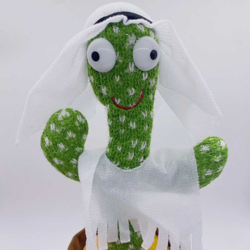tiktok same style twisted cactus talking singing dancing cross-border trending creative doll wholesale Application Scenario