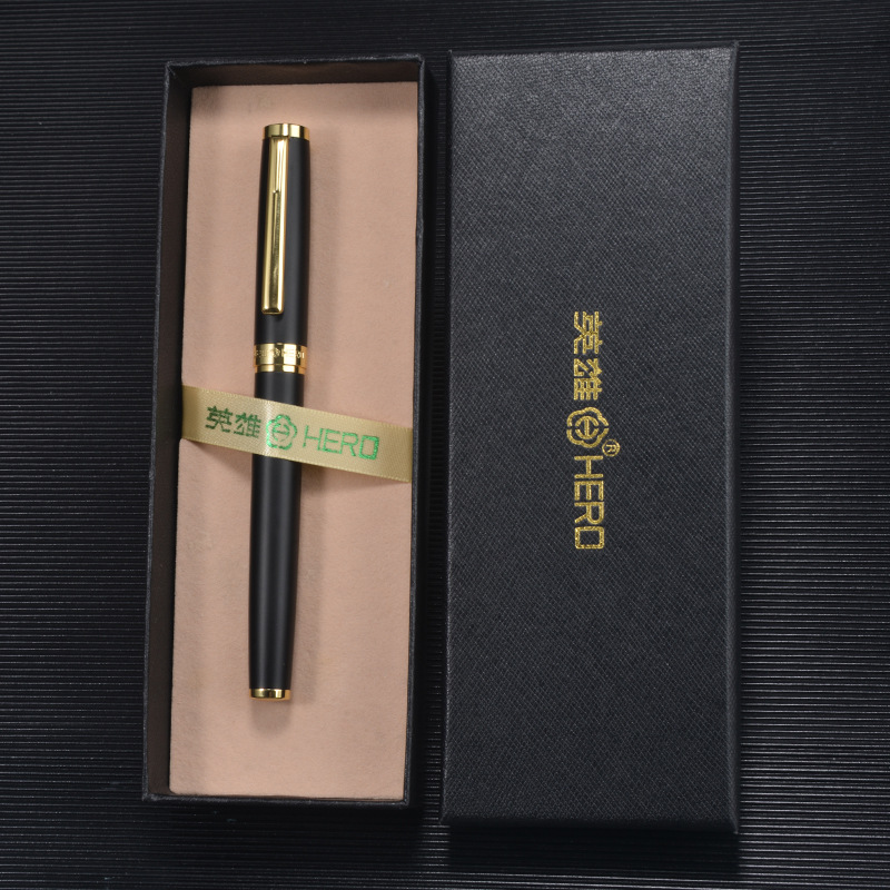 hero hero pen 777 yi pin series men and women writing practice office high-end business meeting gift pen details Picture