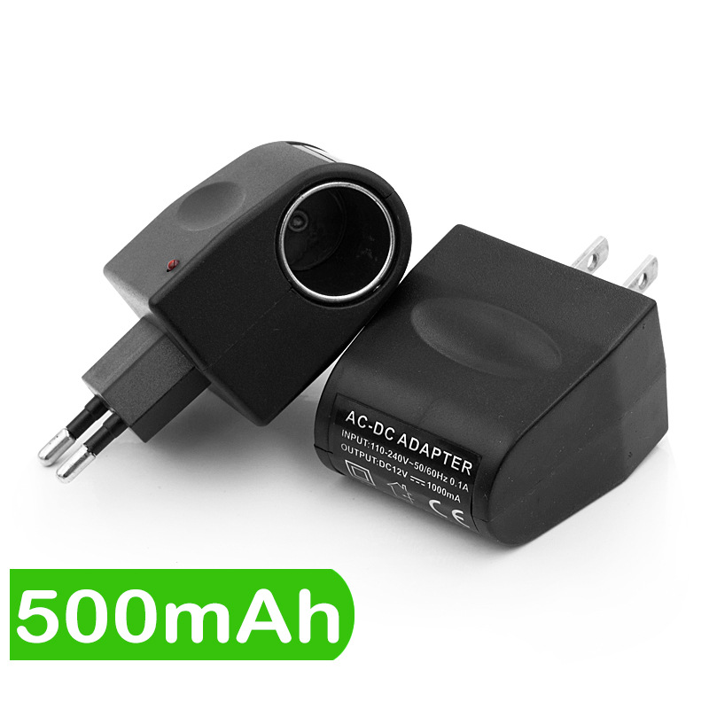 american household car cigarette lighter 220v to 12v power adapter car charger plug european ac/dc Item Picture