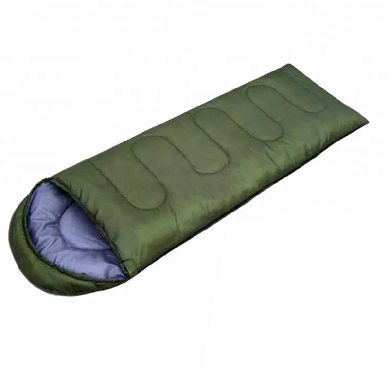 cross-border amazon outdoor adult sleeping bag cold protection in winter camping emergency hotel dirt-proof envelope camping sleeping bag details Picture