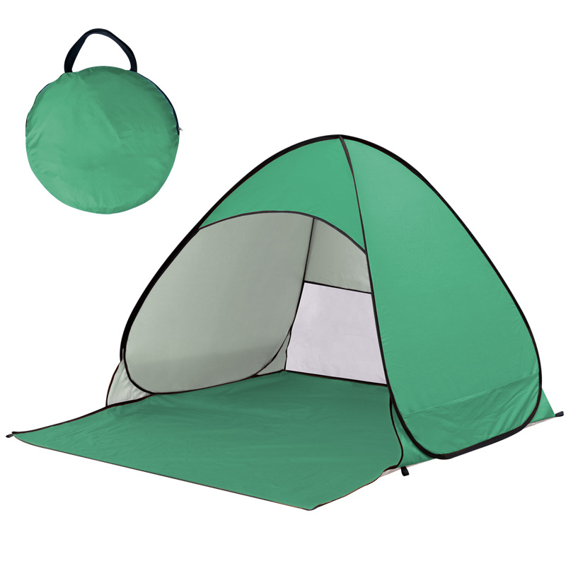factory supply outdoor camping tent automatic quick unfolding folding beach tent sun-proof rainproof tent Application Scenario