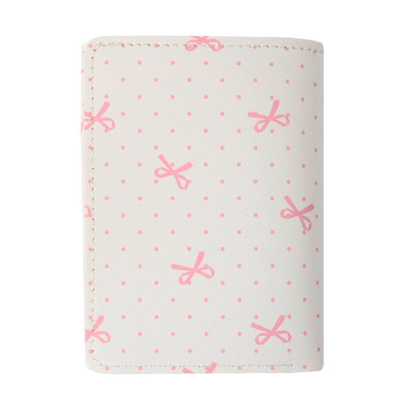 foreign trade popular style butterfly japanese and korean short fresh three-fold wallet niche multifunctional coin purse id holder card holder Application Scenario