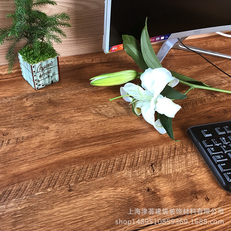 waterproof pvc wood grain furniture refurbished stickers self-adhesive wallpaper wardrobe cupboard table door decoration boeing film Application Scenario
